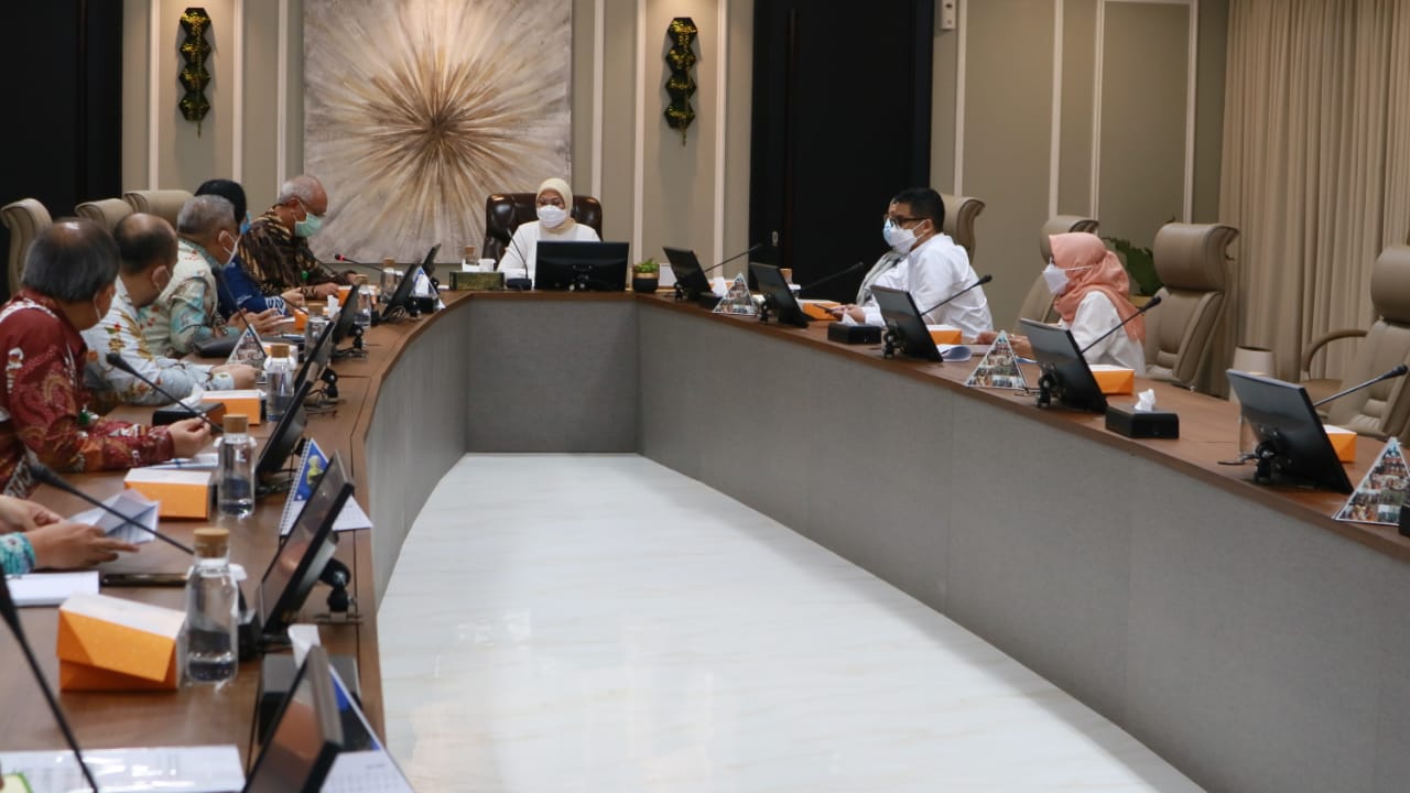 Audiensi Dewan Jaminan Sosial Nasional Dengan Menteri Ketenagakerjaan Republik Indonesia